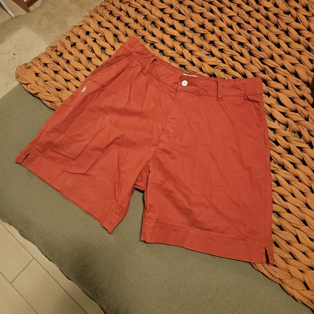 Peau de Loup Red Shorts